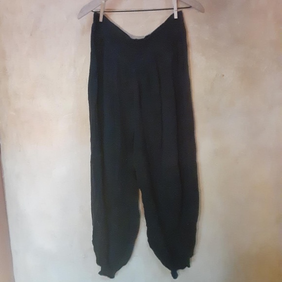 COTTON FLOWER YOGINI PANTS - Picture 4 of 4